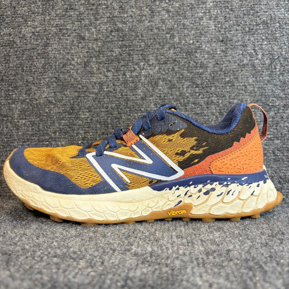 New Balance Fresh Foam X Hierro v7 Trail Running Shoes Blue Yellow Womens 9.5